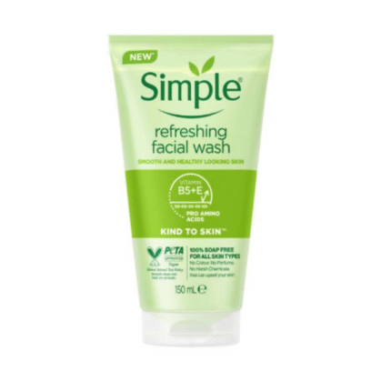 Simple Sensitive Skin Refreshing Face Wash